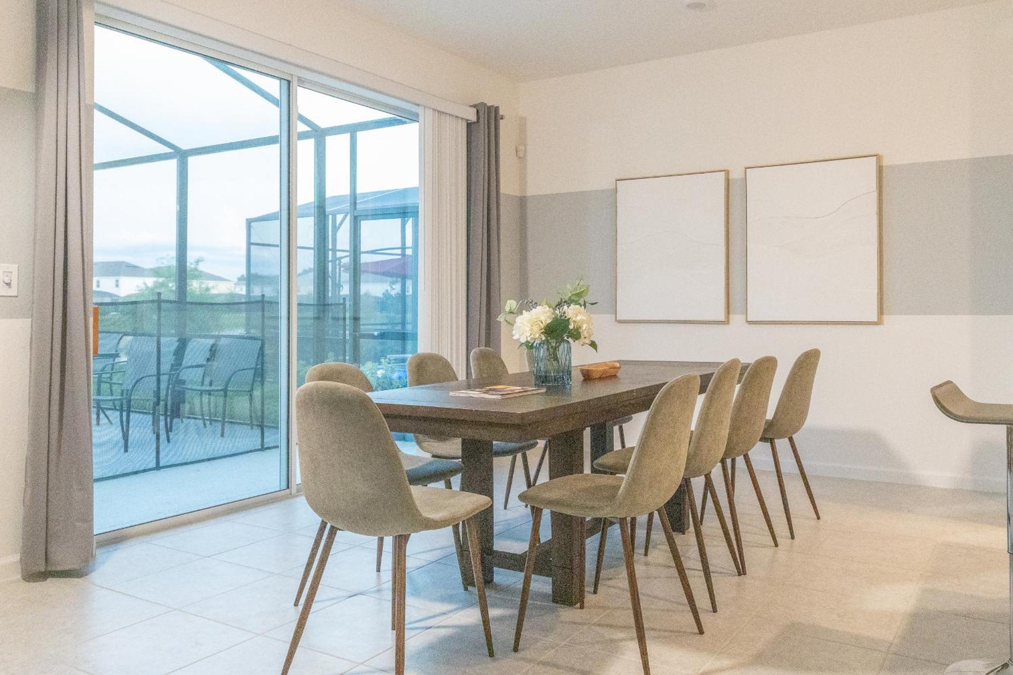 Waterfront Brand New Modern Luxury 8 Bedroom Pool House! Sleeps 16 Kissimmee Eksteriør billede