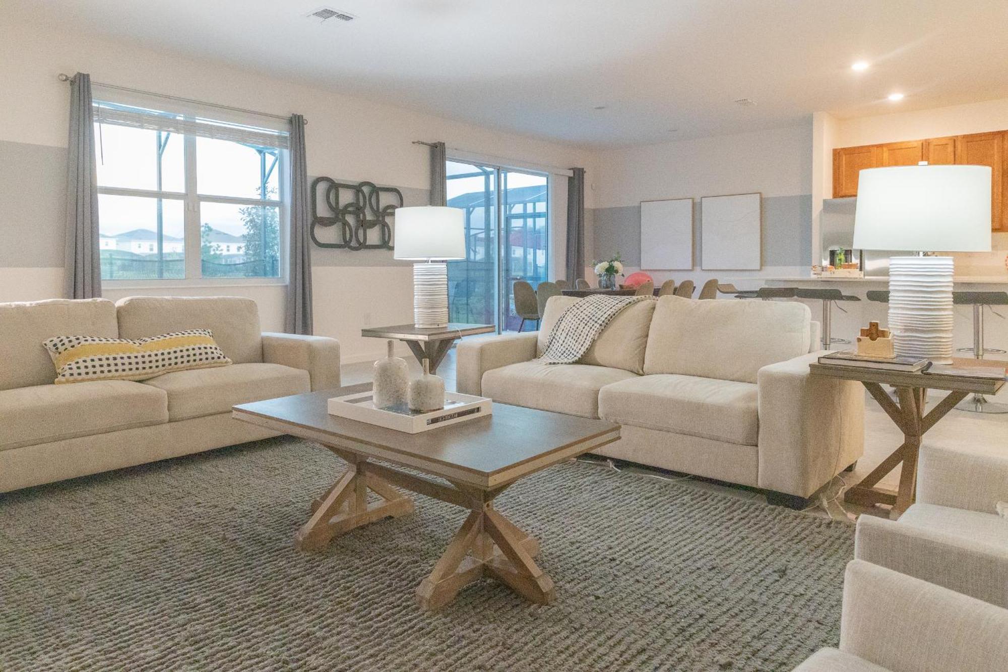 Waterfront Brand New Modern Luxury 8 Bedroom Pool House! Sleeps 16 Kissimmee Eksteriør billede
